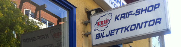 KRIF Shop Biljettkontor