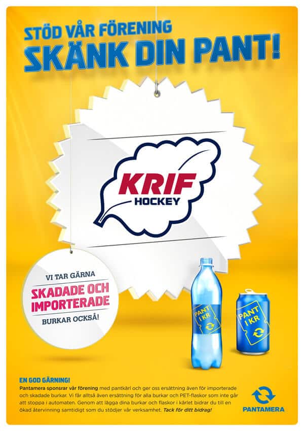 Pantamera Reklam KRIF:s Pantamera - Hockeyettan.se