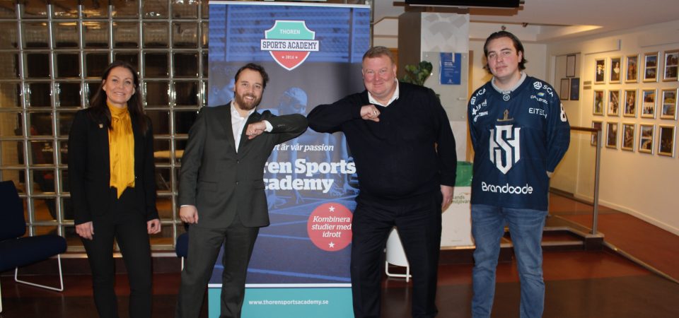Jon Backlund Thoren Business School och Sundsvall Hockey förlänger sitt samarbete ...