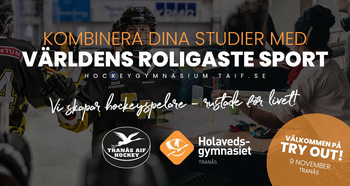 Tranas Hockeygymnasium Tryout 2021