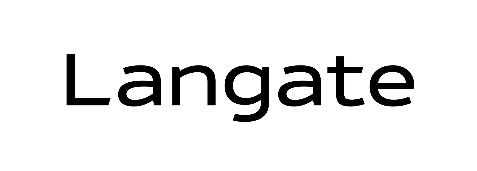 Langate Logo Black