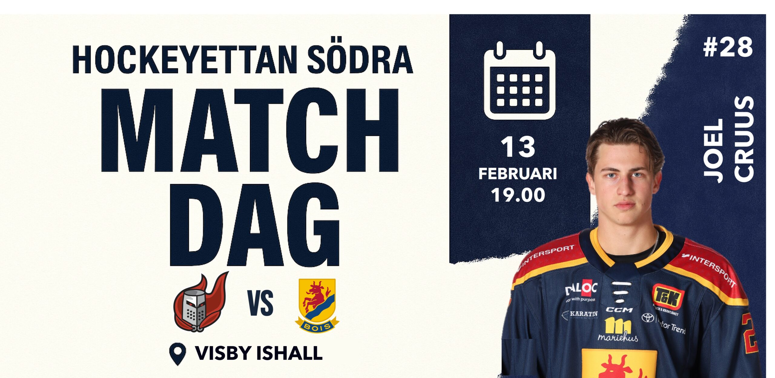 Bortamatch - Visby/Roma HK - Hockeyettan.se